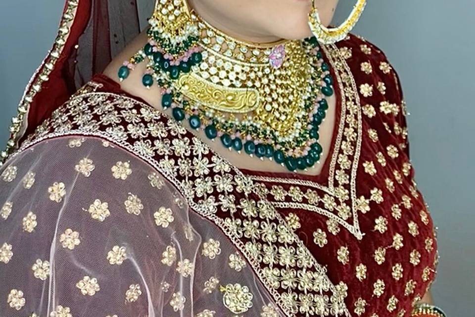 Bridal makeup