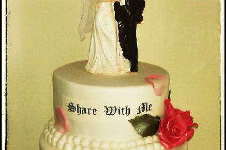 Perfect wedding cake