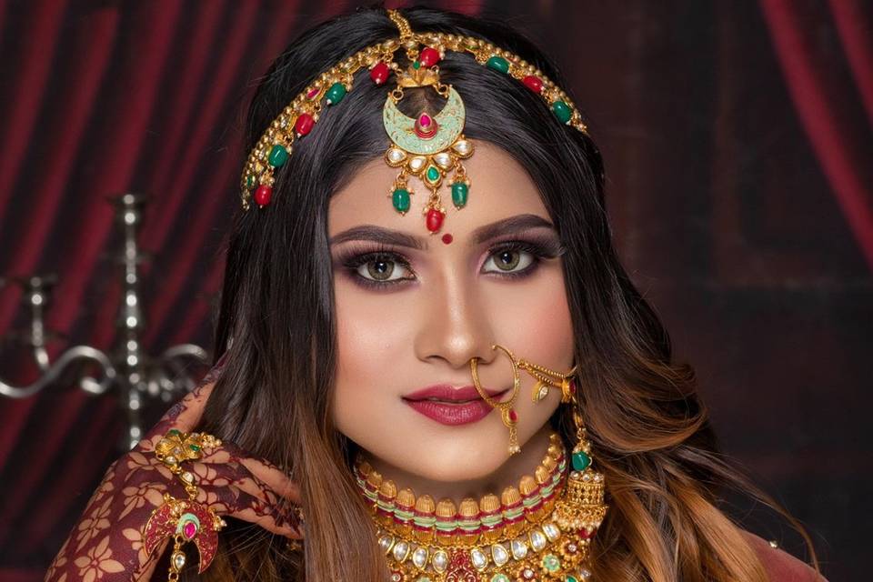 Bridal makeup