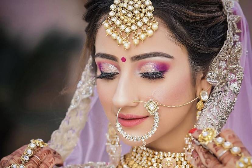 Bridal makeup