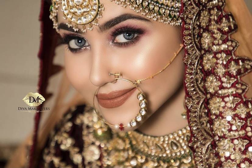 Bridal makeup