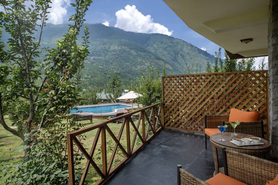 Garden View Balcony