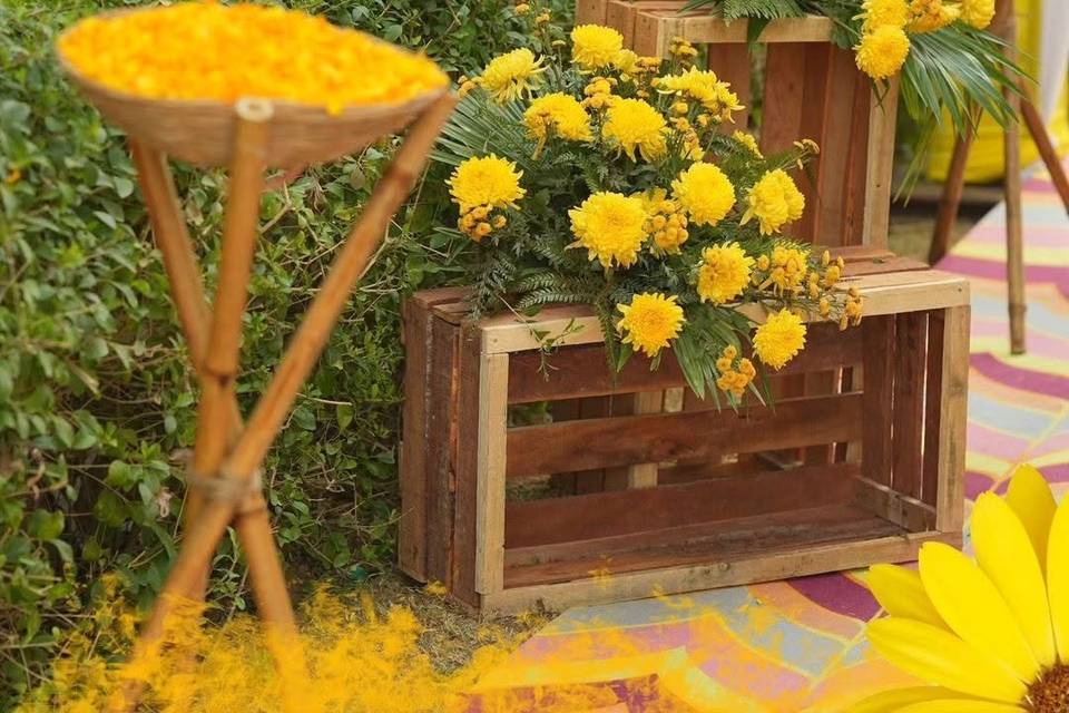 Haldi decor