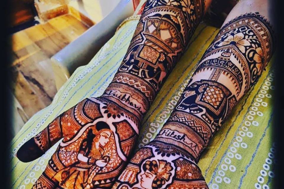 Bridal mehandi