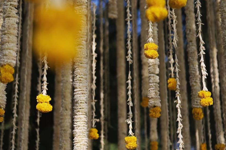 Haldi decor