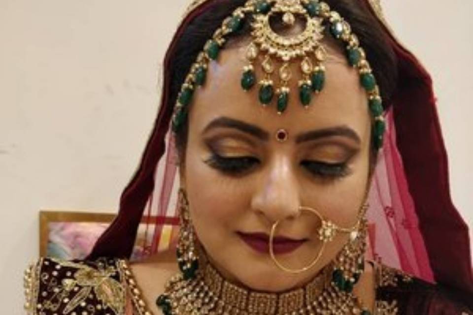 Bridal makeup