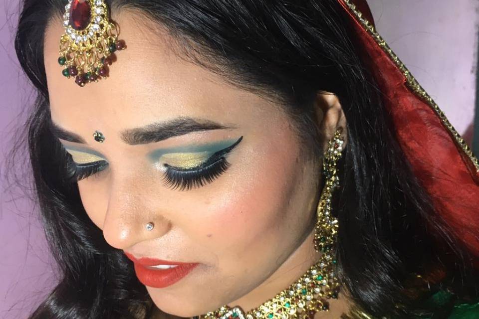 Bridal makeup