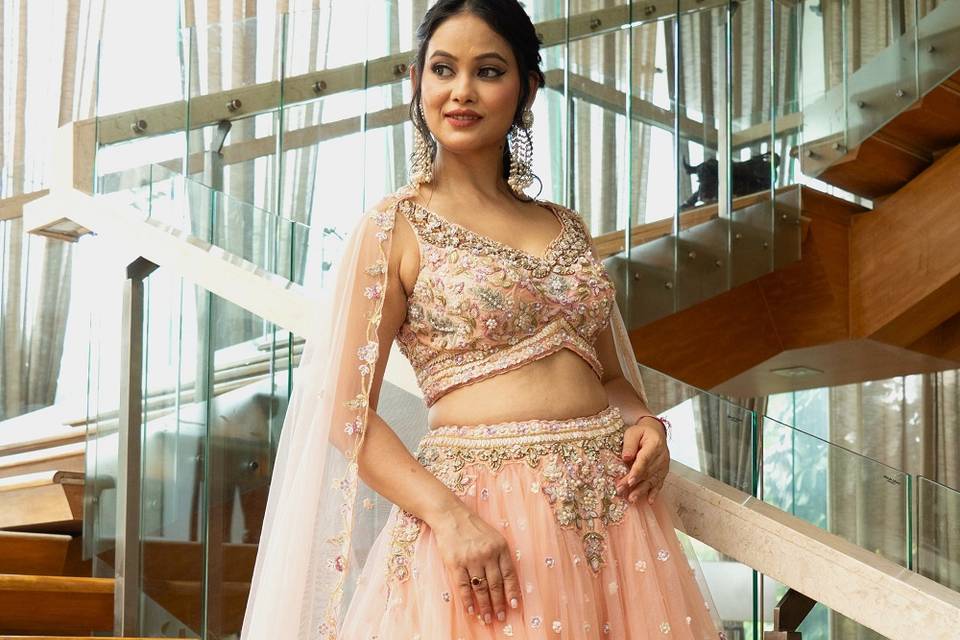 Carnival lehenga on rent