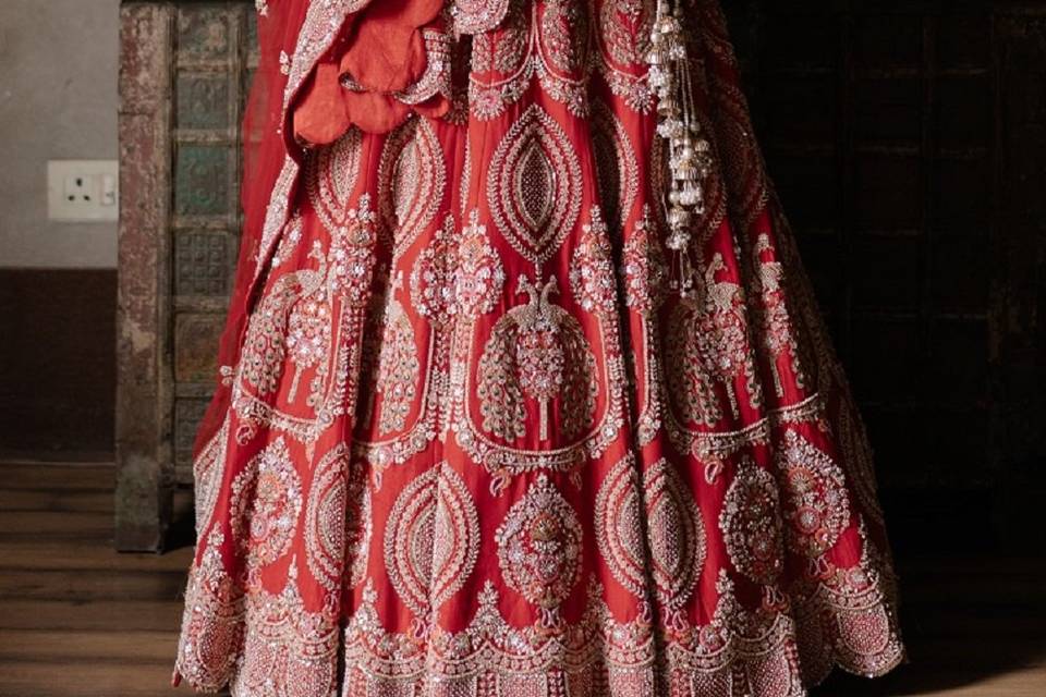 Royal lehenga on rent