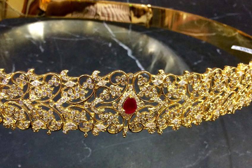 One gram gold jewellery on sale in begum bazar