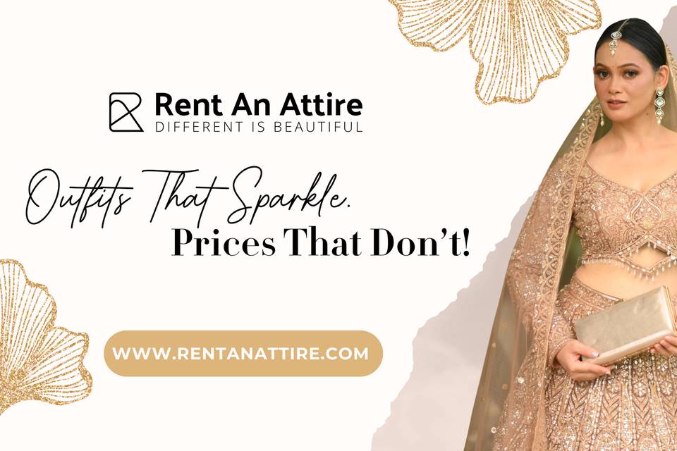 Designer outfits on Rent