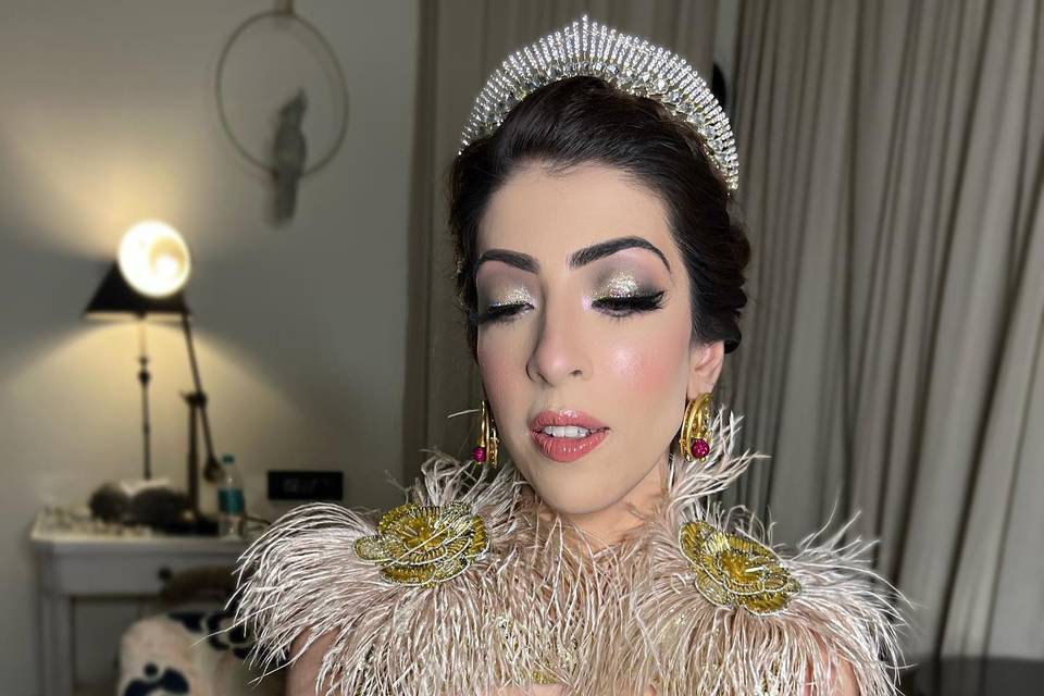 Bridal look