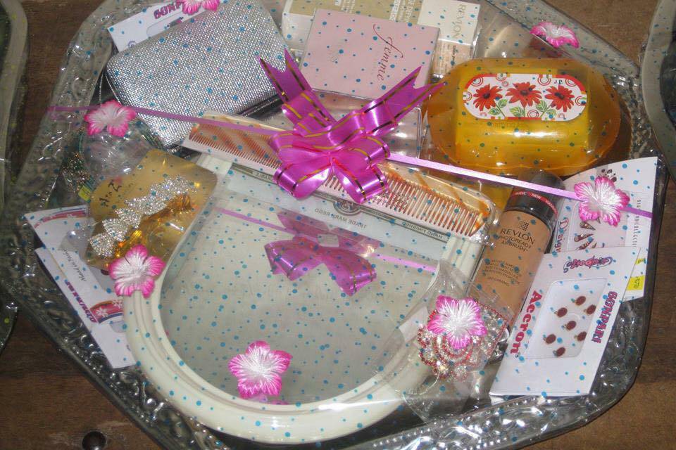 Wedding Plate Packing and Aarathi Plates by Sahana