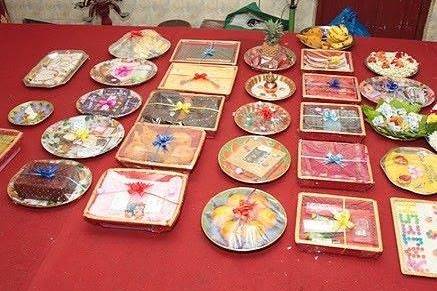 Wedding Plate Packing and Aarathi Plates by Sahana