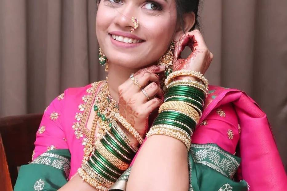 bridal look