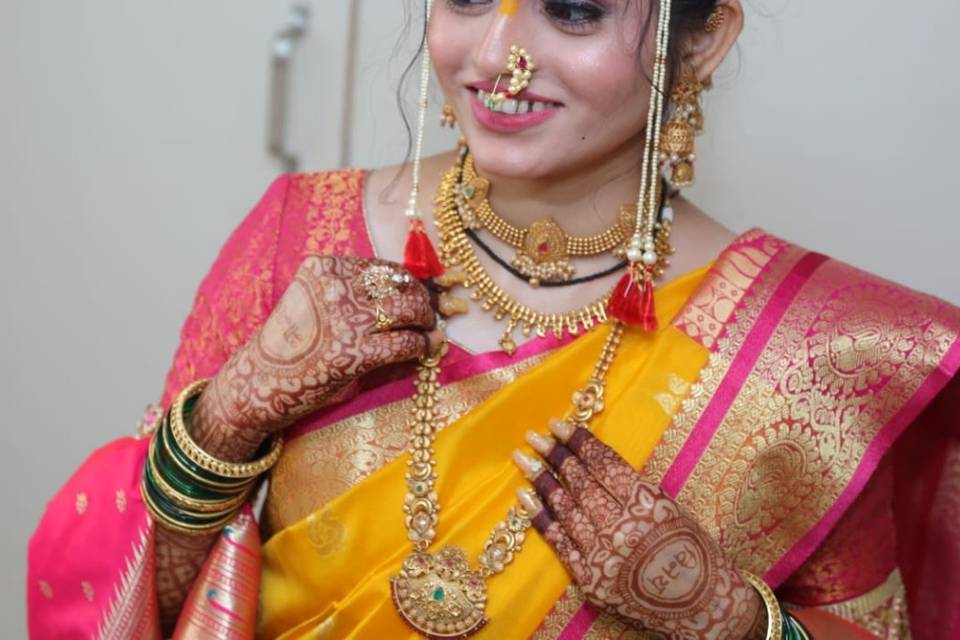 Bridal makeup