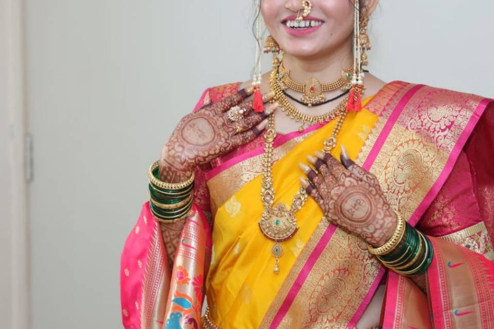 Bridal makeup