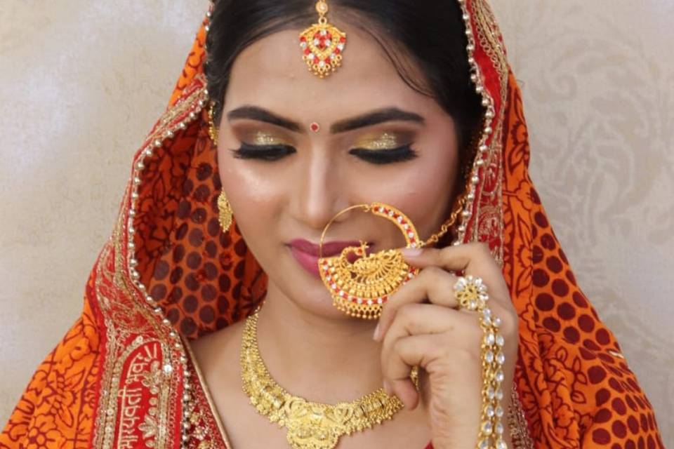 Bridal makeup