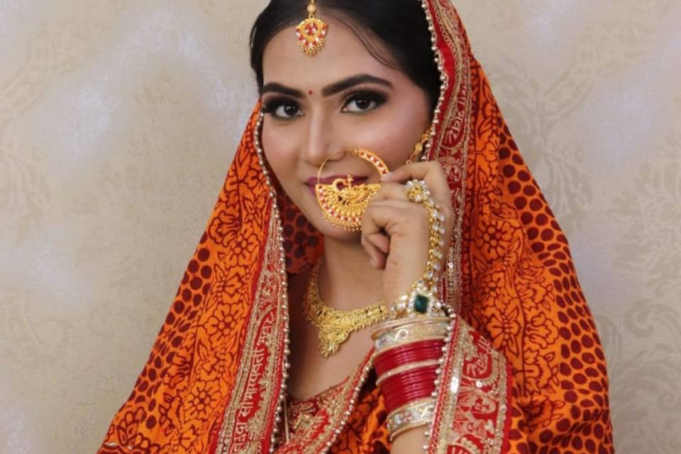 Bridal makeup