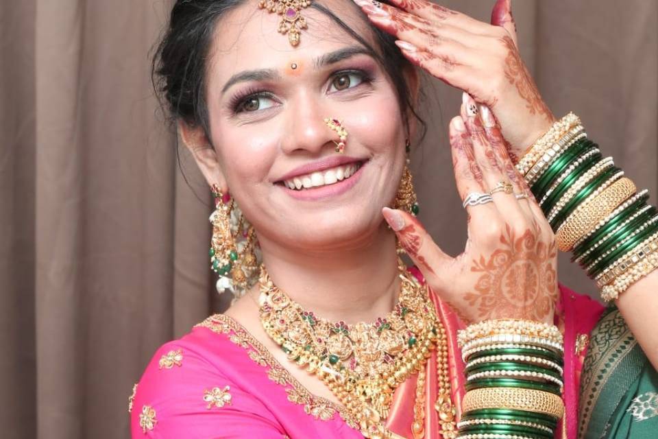 Bridal makeup