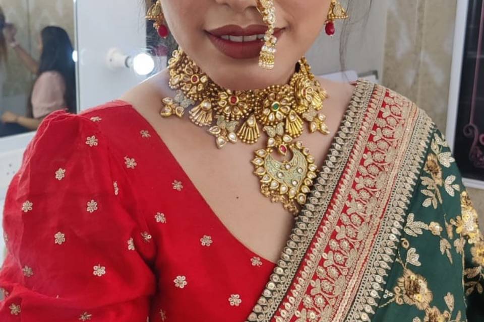 Bridal makeup