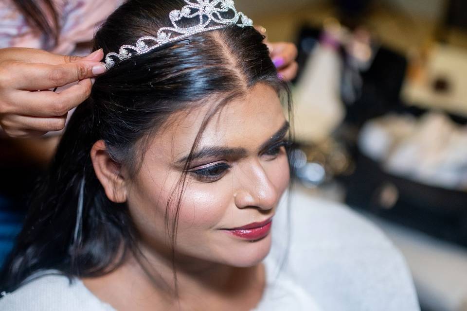 Bridal makeup