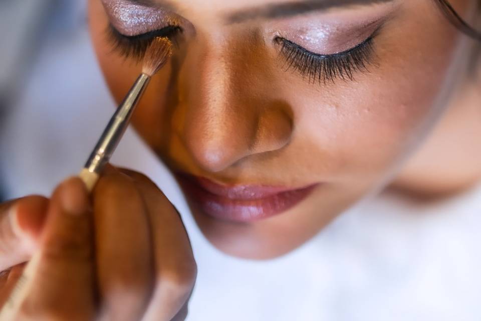 Bridal makeup