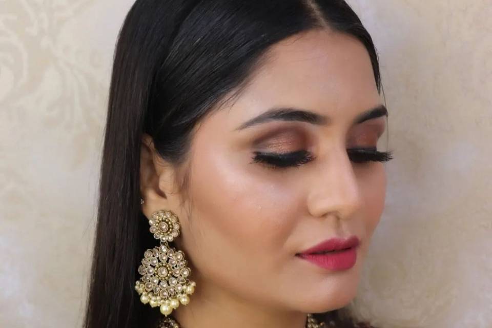 Bridal makeup