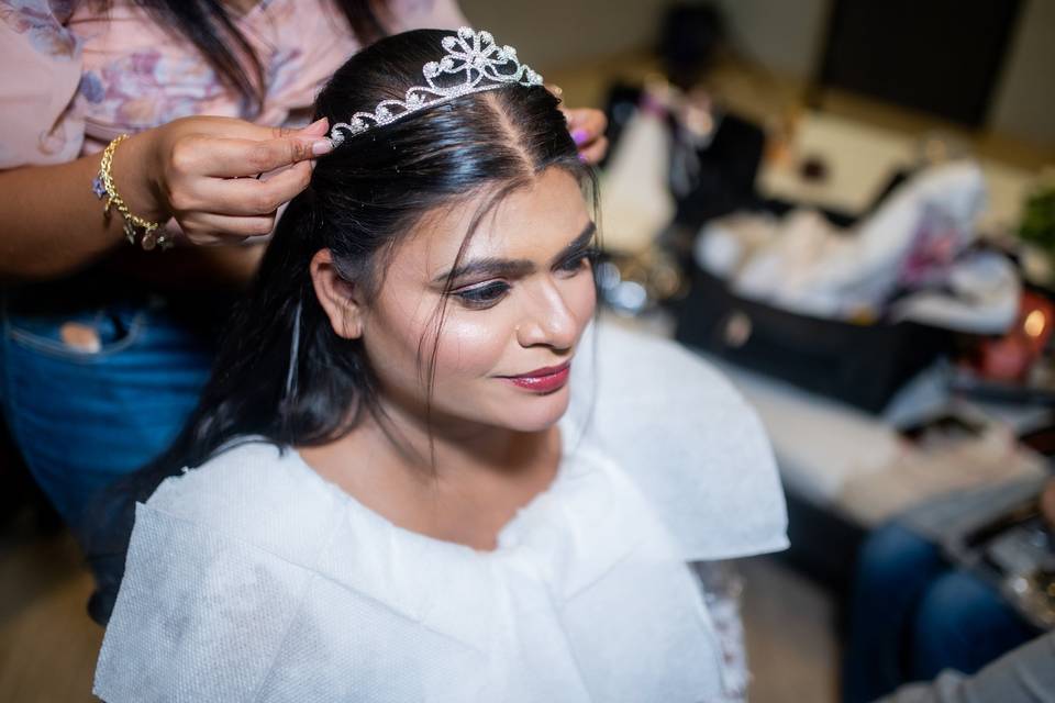 Bridal makeup