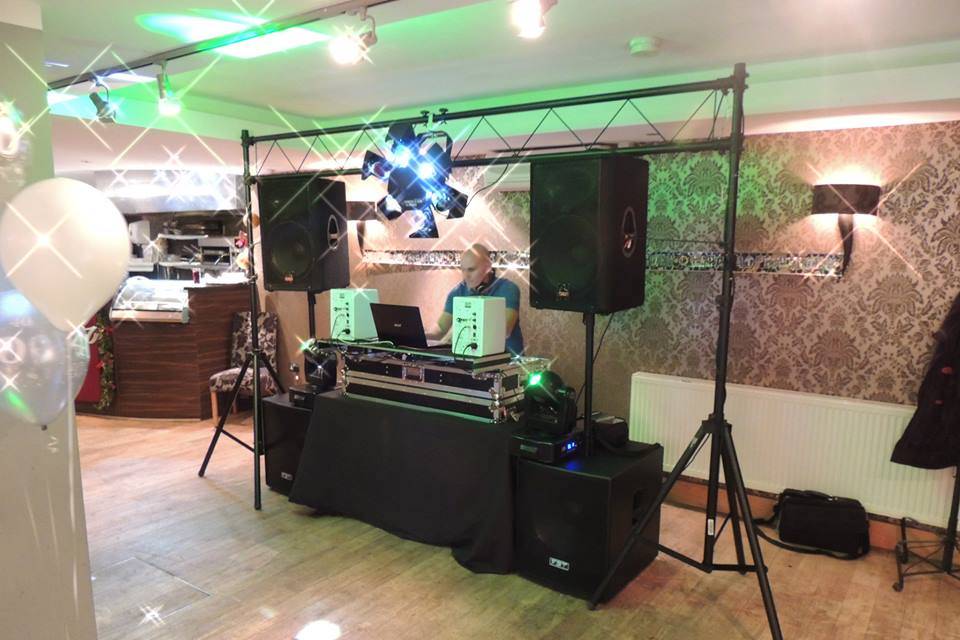 Dancefloor and setup