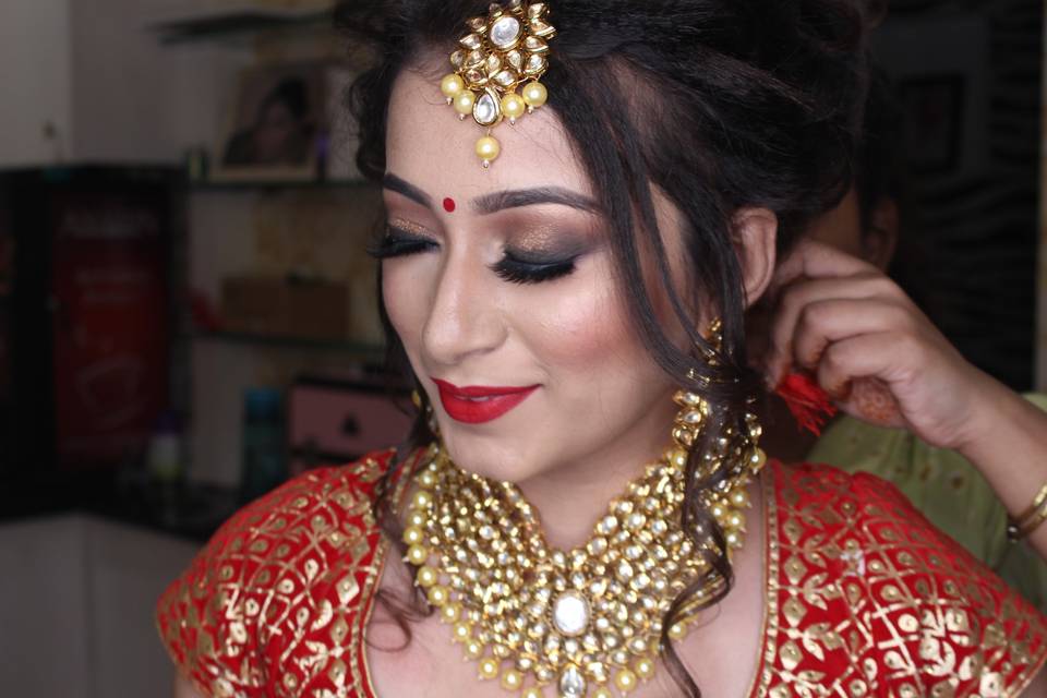 Bridal makeup