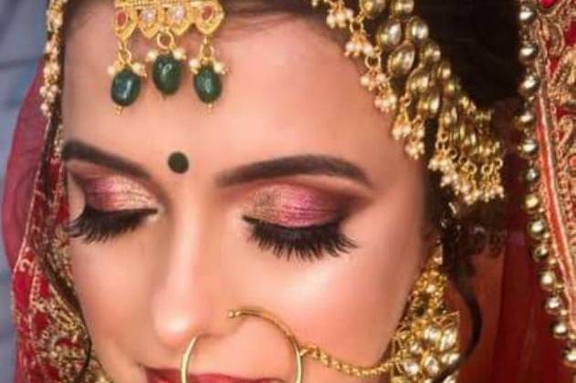 Bridal makeup