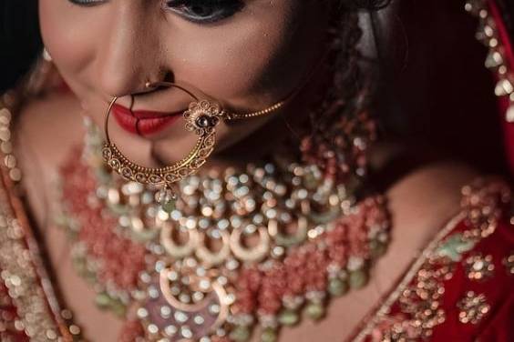 Bridal makeup