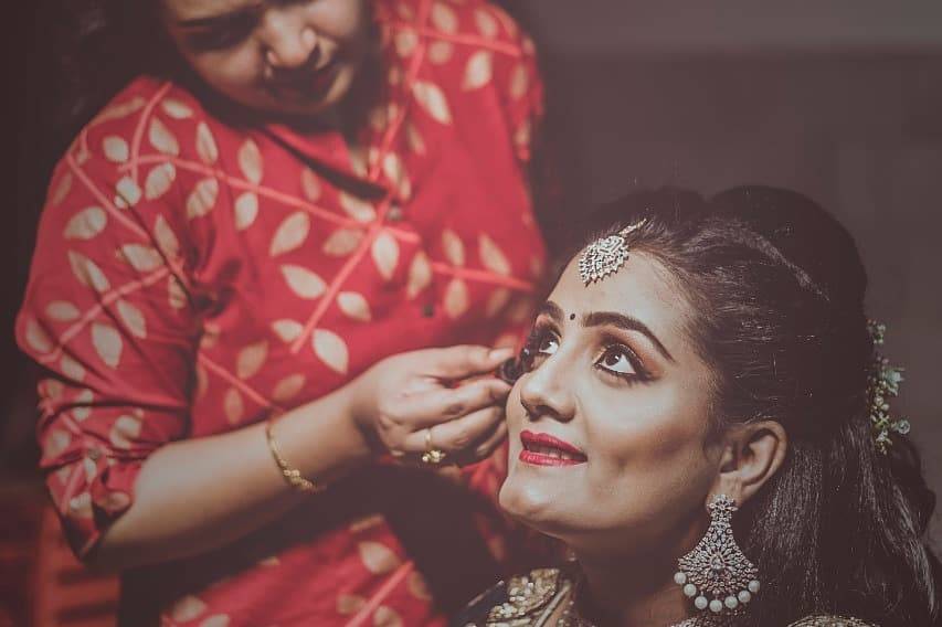 Bridal makeup