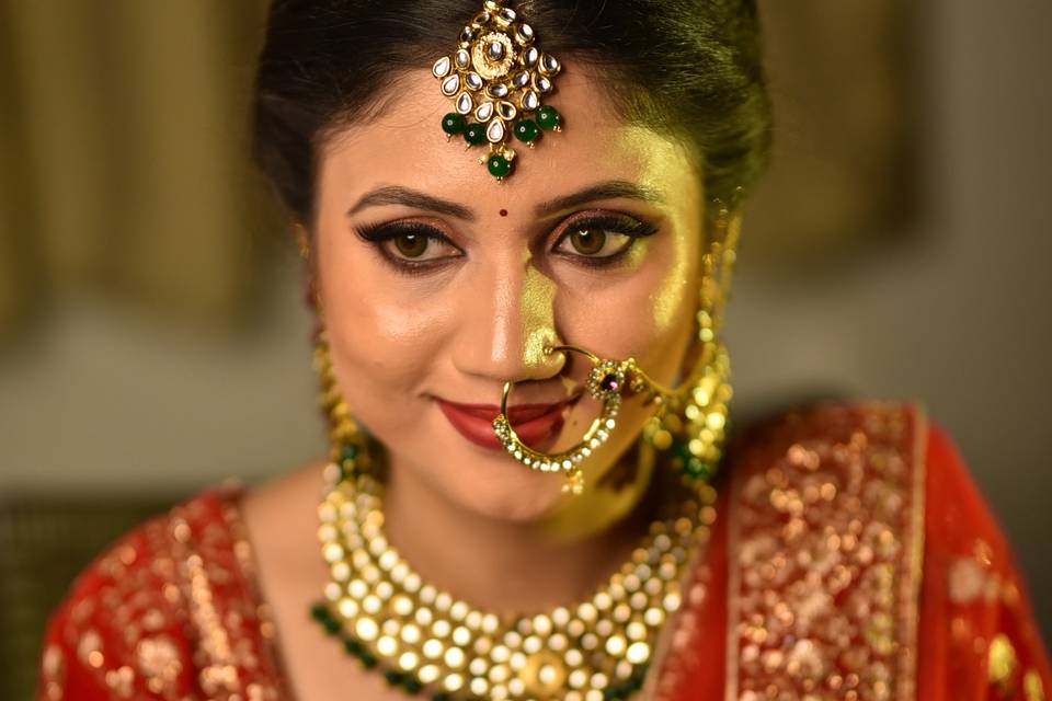 Bridal makeup