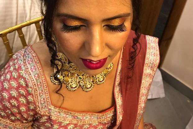 Bridal makeup