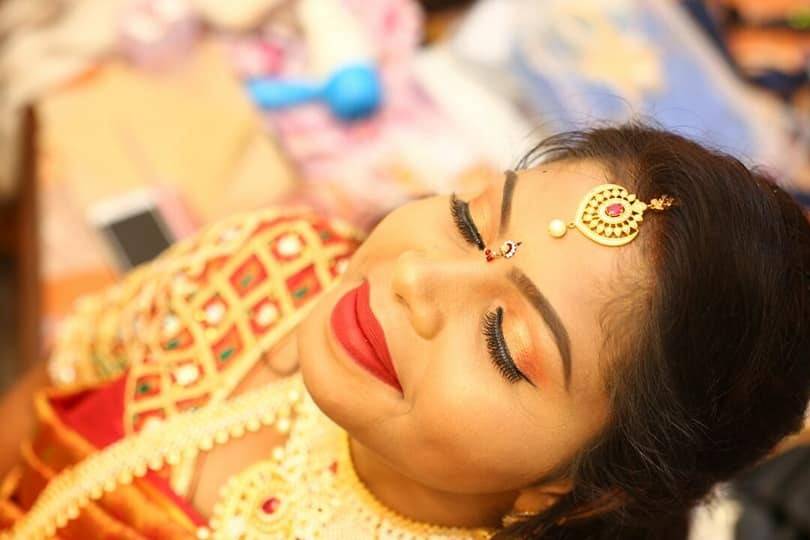 Bridal makeup