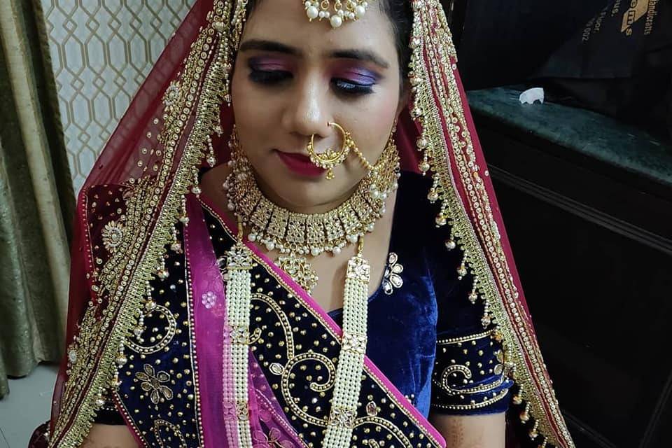 Bridal makeup