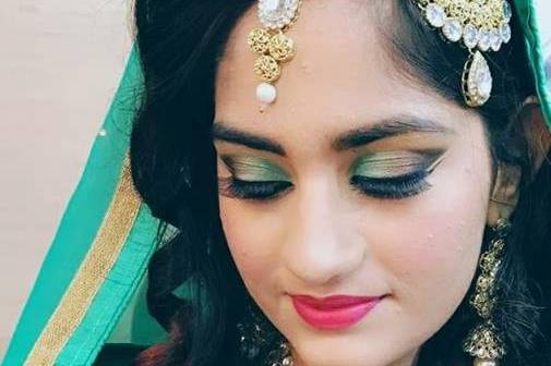 Bridal makeup