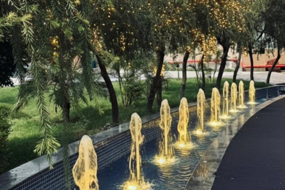 Swati fountain river