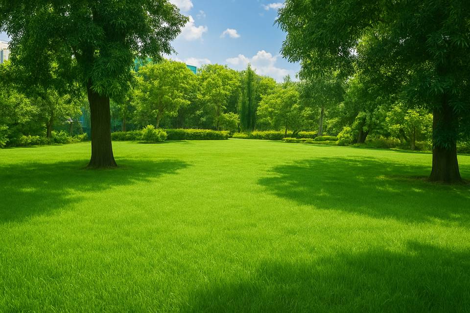 Lawn area