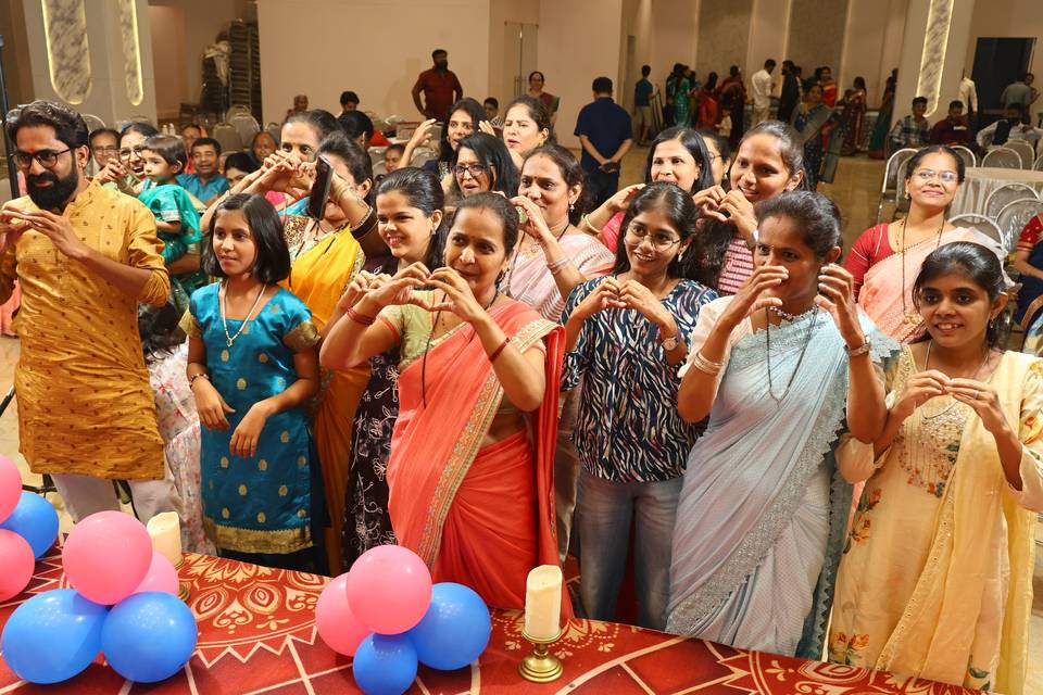 Family enjoy