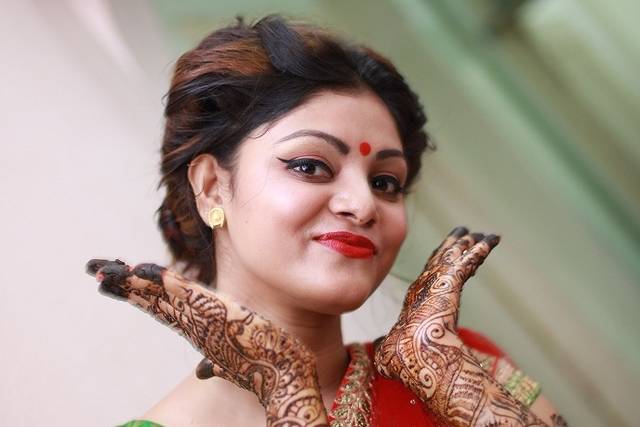 Bridal makeup