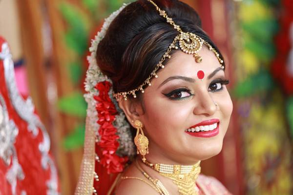 Bridal makeup