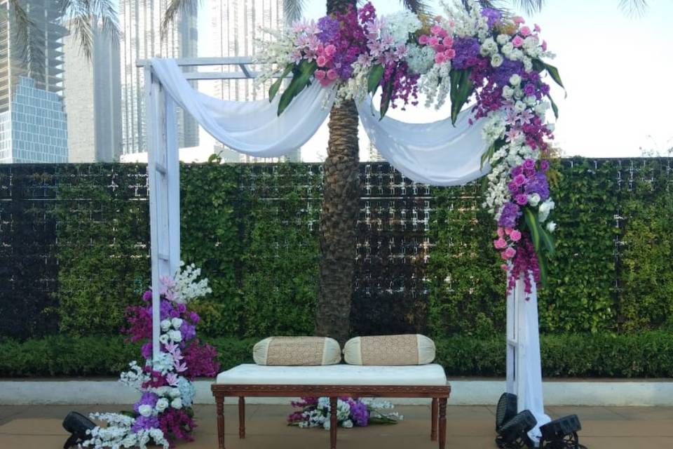 Catholic wedding stage