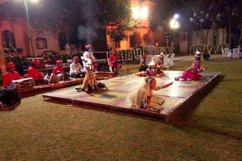 Rajasthani fire performance