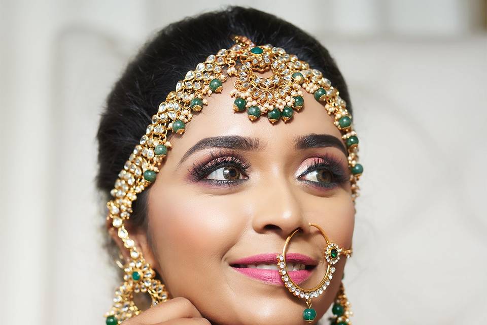 Bridal makeup