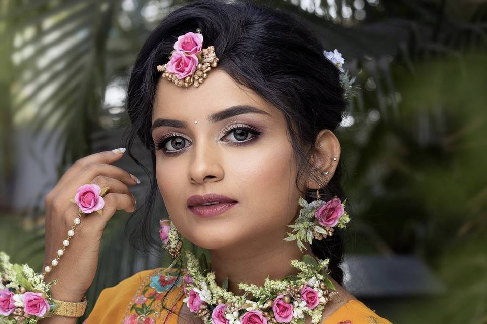 Bridal makeup