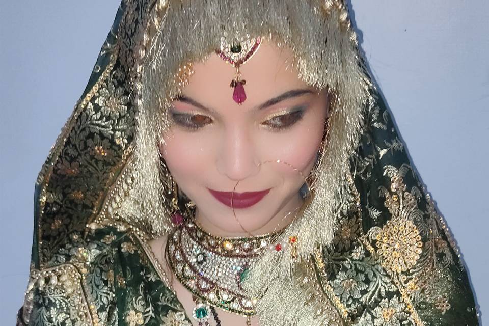 Bridal makeup