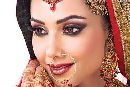 Bridal makeup